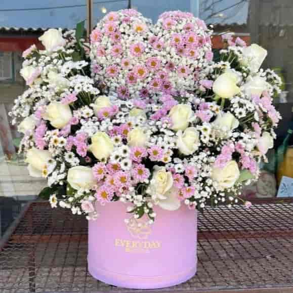 باکس گل قلبی